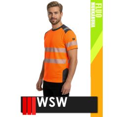 WSW ORANGE VIS technikai stretch póló - munkaruha