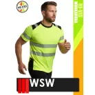 WSW YELLOW VIS technikai stretch póló - munkaruha