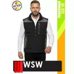 WSW BLACKHVY TAURUS technikai softshell mellény - munkaruha