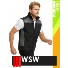 WSW BLACKHVY TAURUS technikai softshell mellény - munkaruha