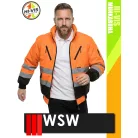 WSW ORANGE XVERT technikai bélelt láthatósági télikabát - munkaruha