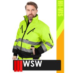   WSW XVERT YELLOW technikai bélelt láthatósági télikabát - munkaruha