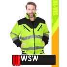 WSW YELLOW XVERT technikai bélelt láthatósági télikabát - munkaruha
