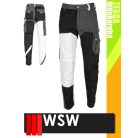 WSW HOMBRES ZEBRA technikai kevertszálas derekas munkanadrág - munkaruha