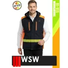 WSW BLACKHVO ASKERO technikai téli bélelt vízálló mellény - munkaruha