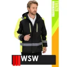 WSW BLACKHVY ASKER technikai téli bélelt vízálló munkakabát - munkaruha