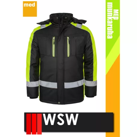 WSW BLACKHVY ASKER technikai téli bélelt vízálló munkakabát - munkaruha