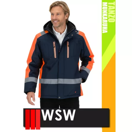 WSW BLACKHVO ASKER technikai téli bélelt vízálló munkakabát - munkaruha