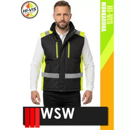 WSW BLACKHVY ASKER technikai téli bélelt vízálló mellény - munkaruha