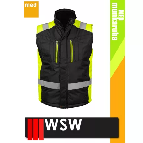 WSW BLACKHVY ASKER technikai téli bélelt vízálló mellény - munkaruha