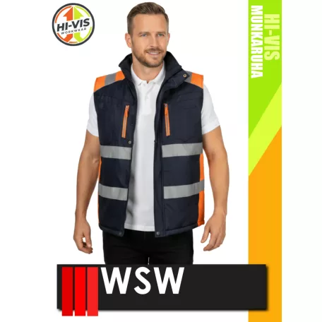 WSW BLACKHVO ASKER  technikai téli bélelt vízálló mellény - munkaruha