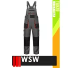 WSW TANZO GREYRED technikai kevertszálas kantáros bélelt munkanadrág - munkaruha