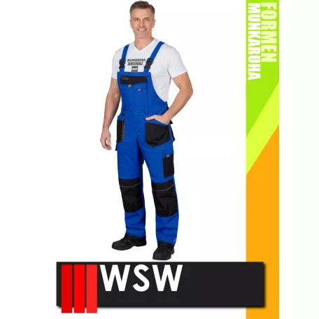 WSW FORMEN ROYAL technikai kevertszálas bélelt téli kantáros munkanadrág - munkaruha