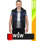 WSW FORMEN NAVYRED technikai kevertszálas téli bélelt mellény - munkaruha