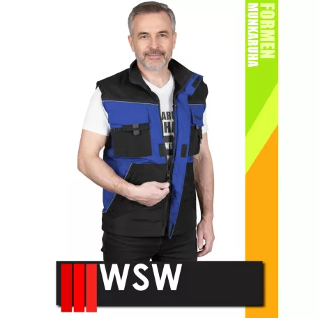 WSW FORMEN ROYAL technikai kevertszálas téli bélelt mellény - munkaruha
