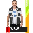 WSW FORMEN WHITE technikai kevertszálas téli bélelt mellény - munkaruha