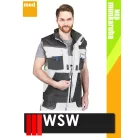 WSW FORMEN WHITE technikai kevertszálas téli bélelt mellény - munkaruha