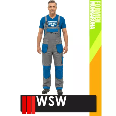 WSW FORMEN GREYROYAL technikai kevertszálas kantáros munkanadrág - munkaruha