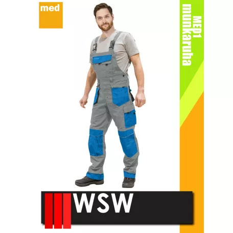 WSW FORMEN GREYROYAL technikai kevertszálas kantáros munkanadrág - munkaruha