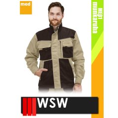 WSW SETENTA BEIGE technikai kevertszálas kabát - munkaruha