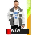 WSW FORMEN WHITE technikai kevertszálas kabát - munkaruha