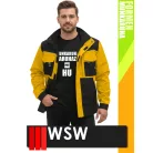 WSW FORMEN YELLOW technikai kevertszálas kabát - munkaruha