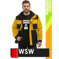 WSW FORMEN YELLOW technikai kevertszálas kabát - munkaruha
