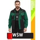 WSW FORMEN GREEN technikai kevertszálas kabát - munkaruha