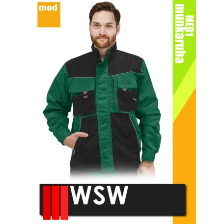 WSW SETENTA GREEN technikai kevertszálas kabát - munkaruha