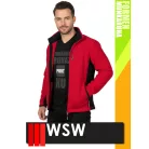WSW FORMEN RED technikai polár pulóver - munkaruha
