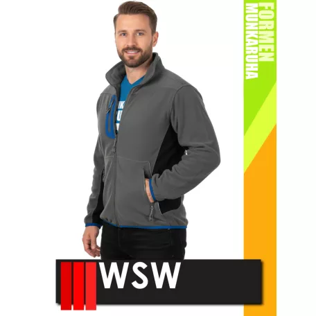 WSW FORMEN ANTHRACITEBLUE technikai polár pulóver - munkaruha