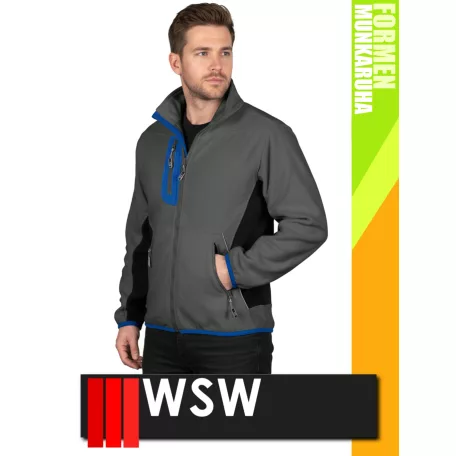 WSW FORMEN ANTHRACITEBLUE technikai polár pulóver - munkaruha