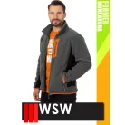 WSW FORMEN ANTHRACITEORANGE technikai polár pulóver - munkaruha