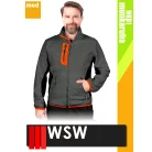 WSW FORMEN ANTHRACITEORANGE technikai polár pulóver - munkaruha