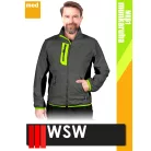 WSW FORMEN ANTHRACITEYELLOW technikai polár pulóver - munkaruha