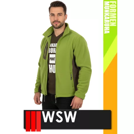 WSW FORMEN LIME technikai polár pulóver - munkaruha