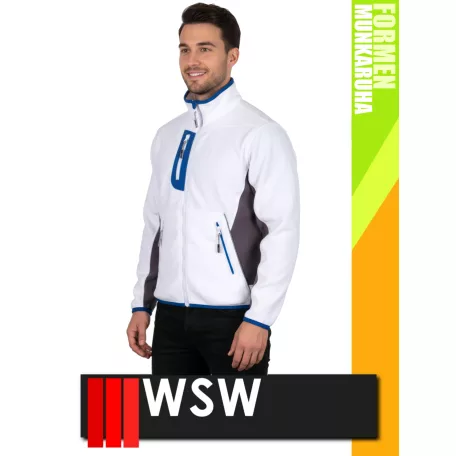WSW FORMEN WHITE technikai polár pulóver - munkaruha