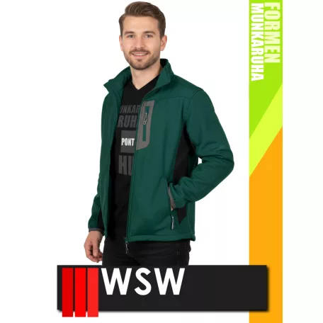 WSW FORMEN GREEN technikai polár pulóver - munkaruha