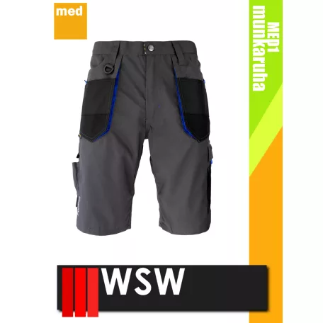 WSW FORMEN ANTHRACITEBLUE technikai kevertszálas rövid munkanadrág - munkaruha