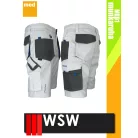 WSW FORMEN WHITE technikai kevertszálas rövid munkanadrág - munkaruha