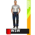 WSW FORMEN NAVYRED technikai kevertszálas derekas munkanadrág - munkaruha