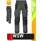 WSW FORMEN ANTHRACITEYELLOW technikai kevertszálas derekas munkanadrág - munkaruha