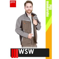   WSW NIAGARA BEIGE technikai kevertszálas prémium munkakabát - munkaruha