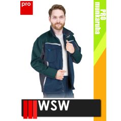   WSW NIAGARA MIDNIGHTBLUE technikai kevertszálas prémium munkakabát - munkaruha