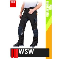 WSW NIAGARA BLACK technikai kevertszálas derekas prémium munkanadrág - munkaruha   WSW NIAGARA BLACK technikai kevertszálas derekas prémium munkanadrág - munkaruha