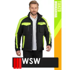   WSW TANZO BLACKHV technikai kevertszálas téli bélelt munkakabát - munkaruha