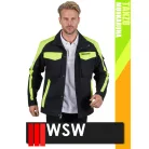 WSW TANZO BLACKHV technikai kevertszálas munkakabát - munkaruha
