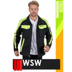   WSW TANZO BLACKHV technikai kevertszálas munkakabát - munkaruha