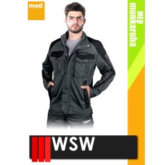   WSW ABANICO GREY technikai kevertszálas munkakabát - munkaruha