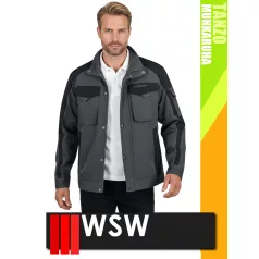   WSW TANZO GREY technikai kevertszálas munkakabát - munkaruha